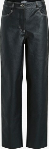 VILA Loose fit Pants 'SUMAYA' in Black: front