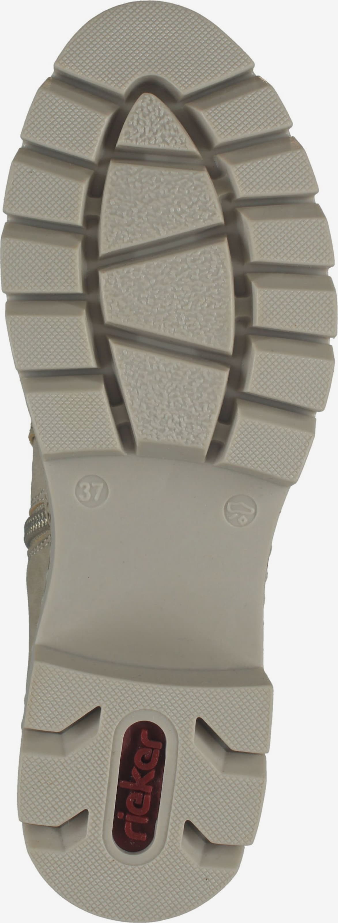 Rieker Beige Gevoerde Chelsea Boots met rits