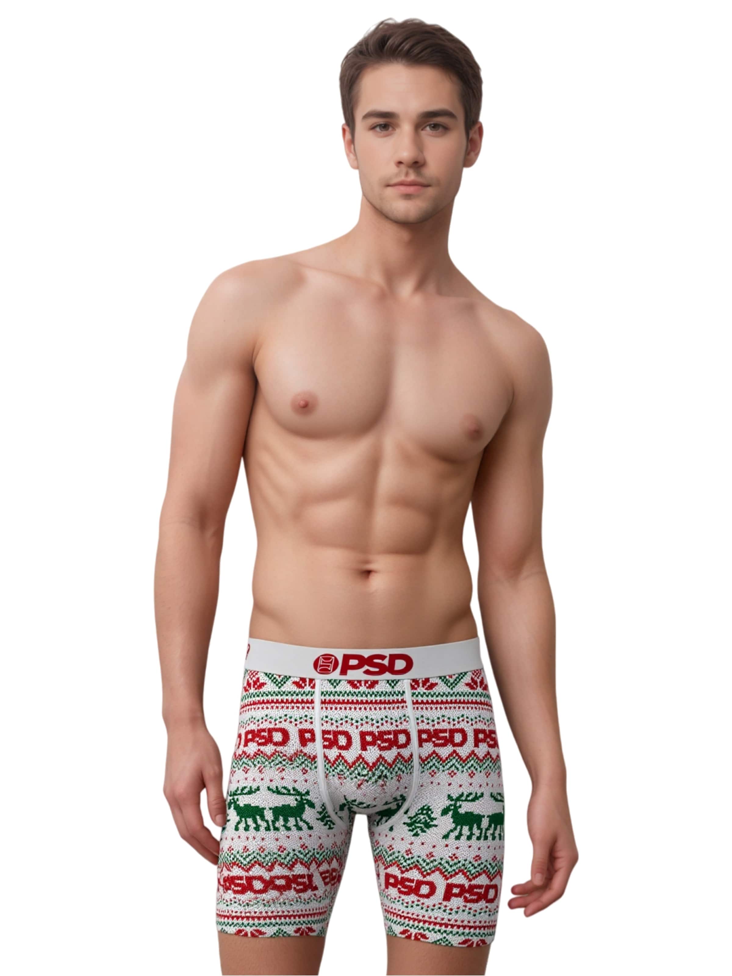 PSD Boxershorts 'FAIR ISLE' in Gemengde kleuren: voorkant