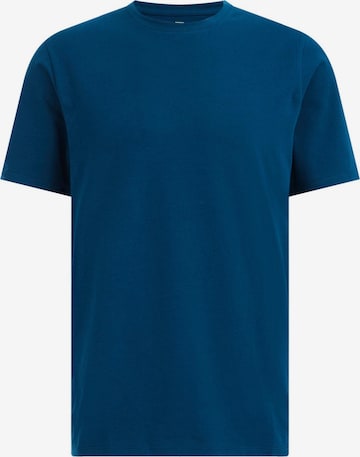 T-Shirt WE Fashion en bleu : devant