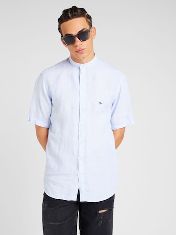 FYNCH-HATTON Comfort fit Overhemd in Blauw: voorkant