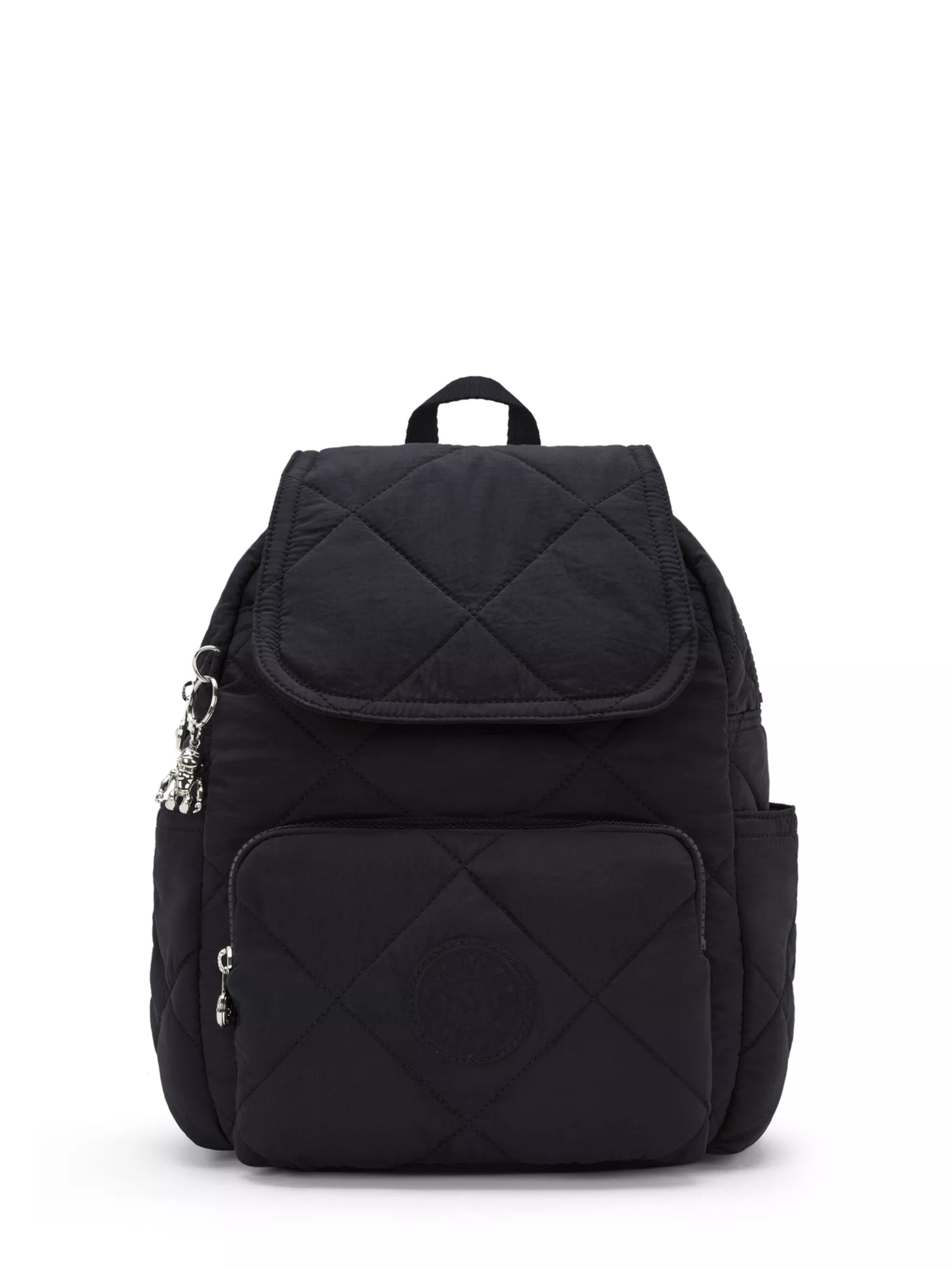 KIPLING Batoh 'CITY' – černá: přední strana