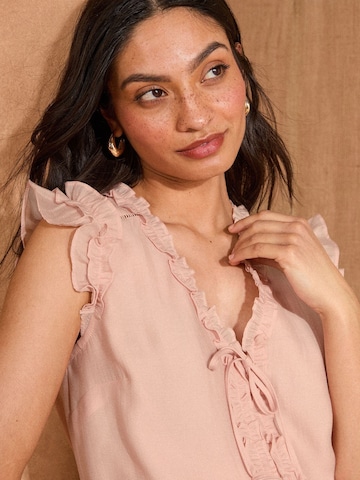 love & roses Bluse in Pink