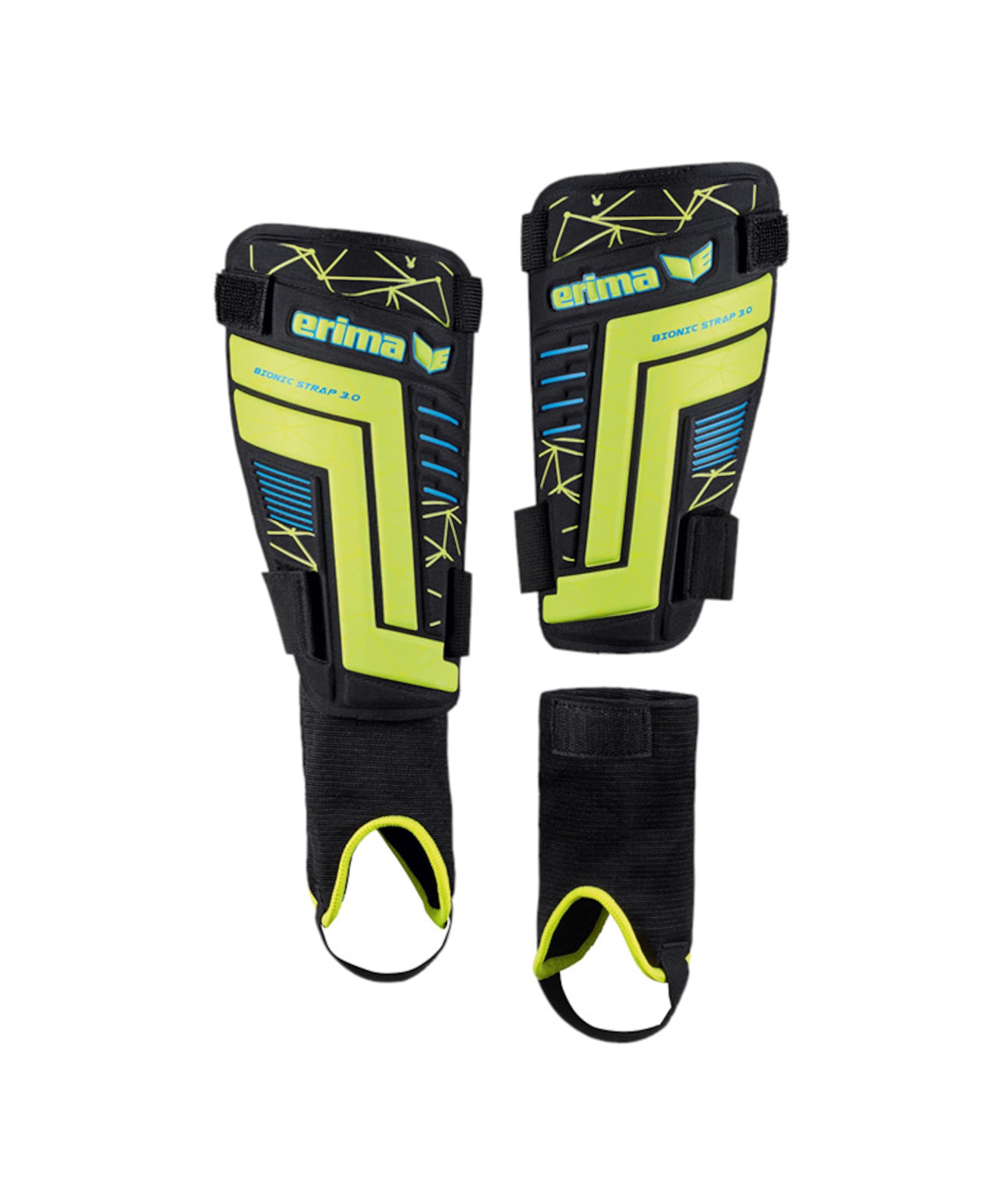 ERIMA Ščitnik 'Bionic' | črna barva: sprednja stran