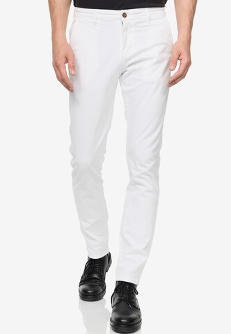 Rusty Neal Regular Jeans 'SETO' in Wit: voorkant