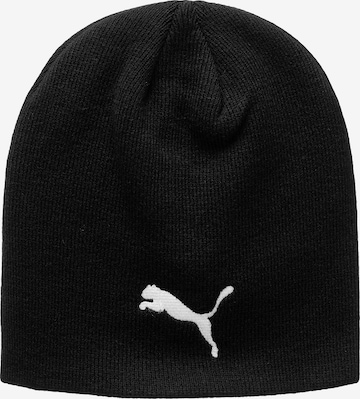 Casquette de sport 'Individual Winterized' PUMA en noir : devant