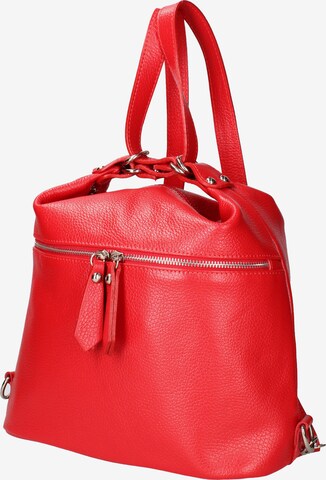 Viola Castellani Backpack in Red: front