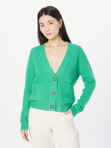 b.young Knit Cardigan 'Milo' in Green: front