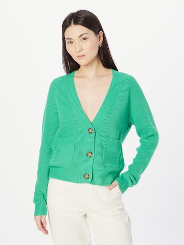 b.young Knit Cardigan 'Milo' in Green: front