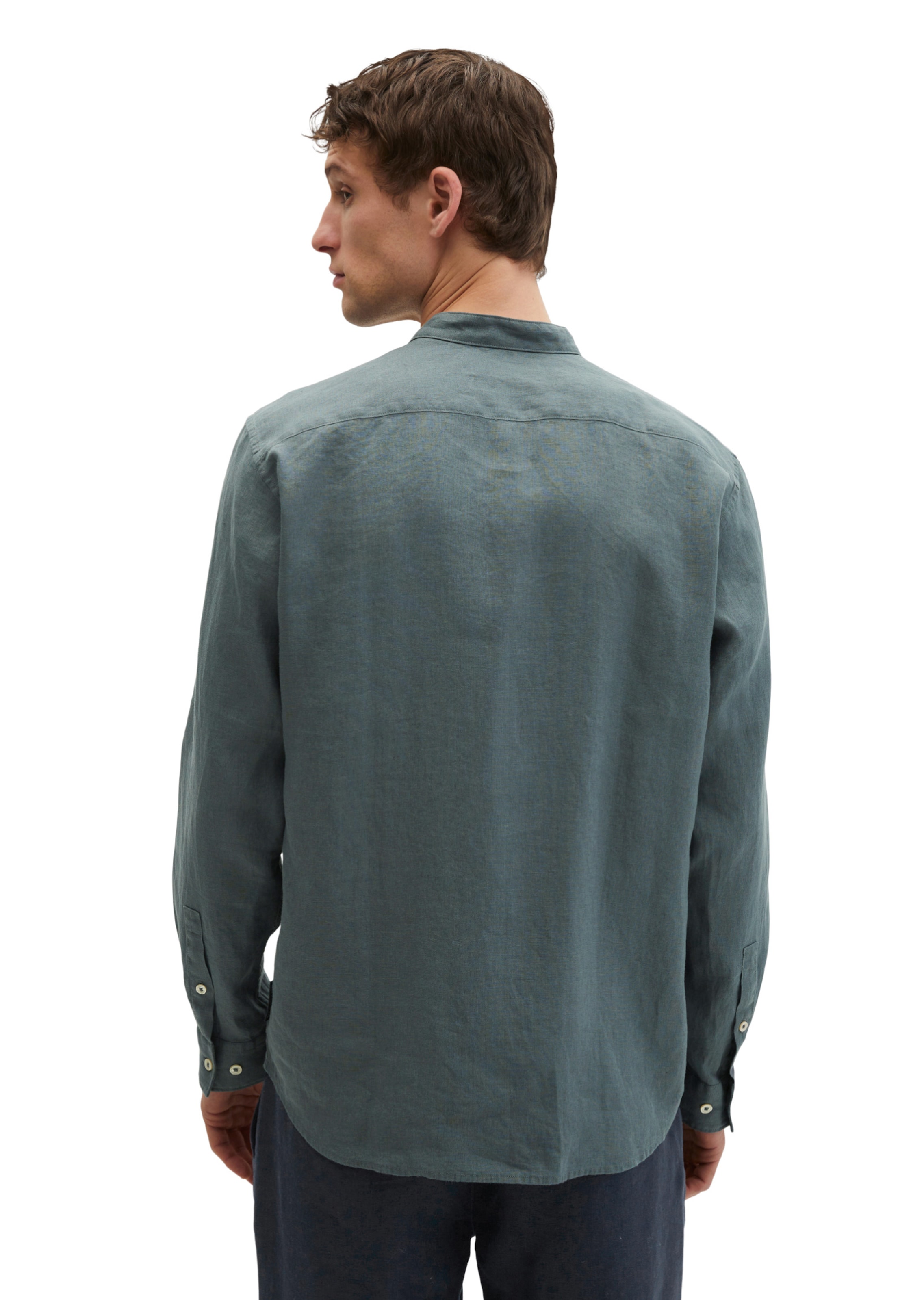 Marc O'Polo Regular fit Button Up Shirt in Grey