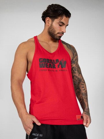 Gorilla Wear Performance shirt 'Classic ' in Red