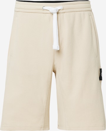 Pantaloni di Calvin Klein Jeans in beige: frontale
