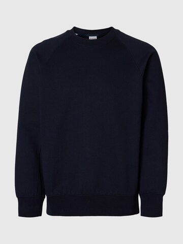 SELECTED Sweatshirt i blå