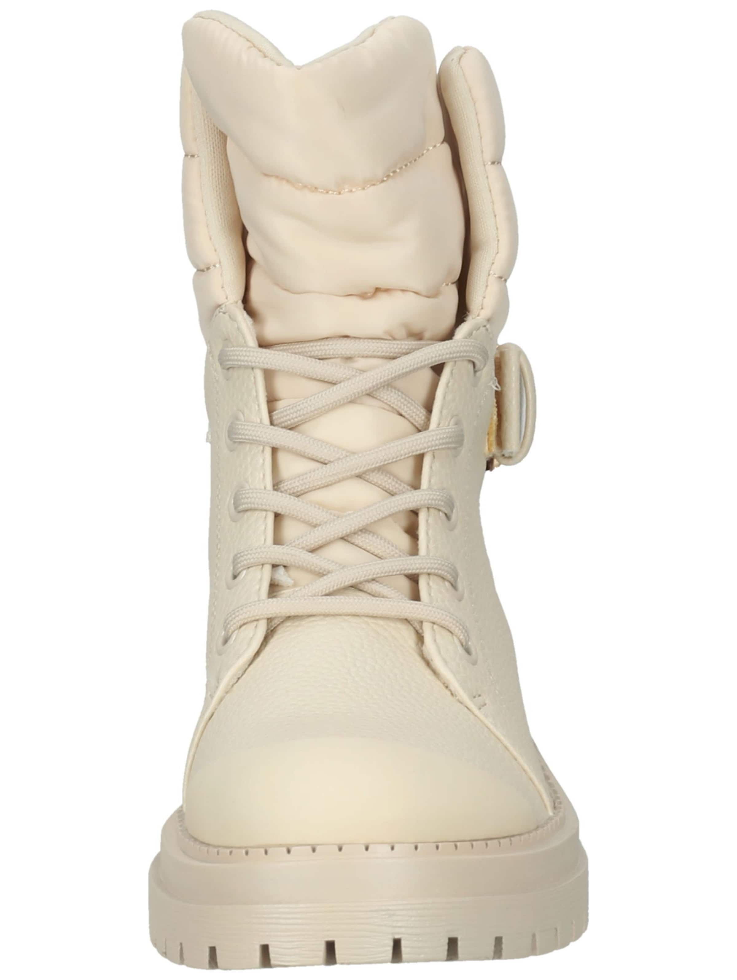 LA STRADA Schnürstiefelette in Beige