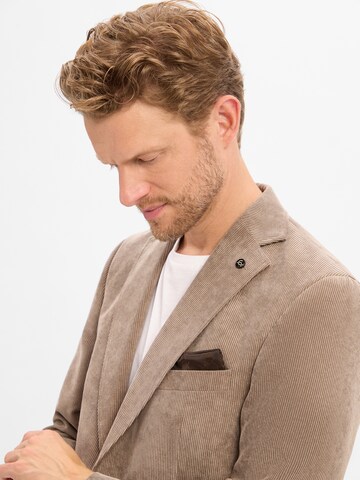 CARL GROSS Regular Fit Sakkos 'Theo' in Beige