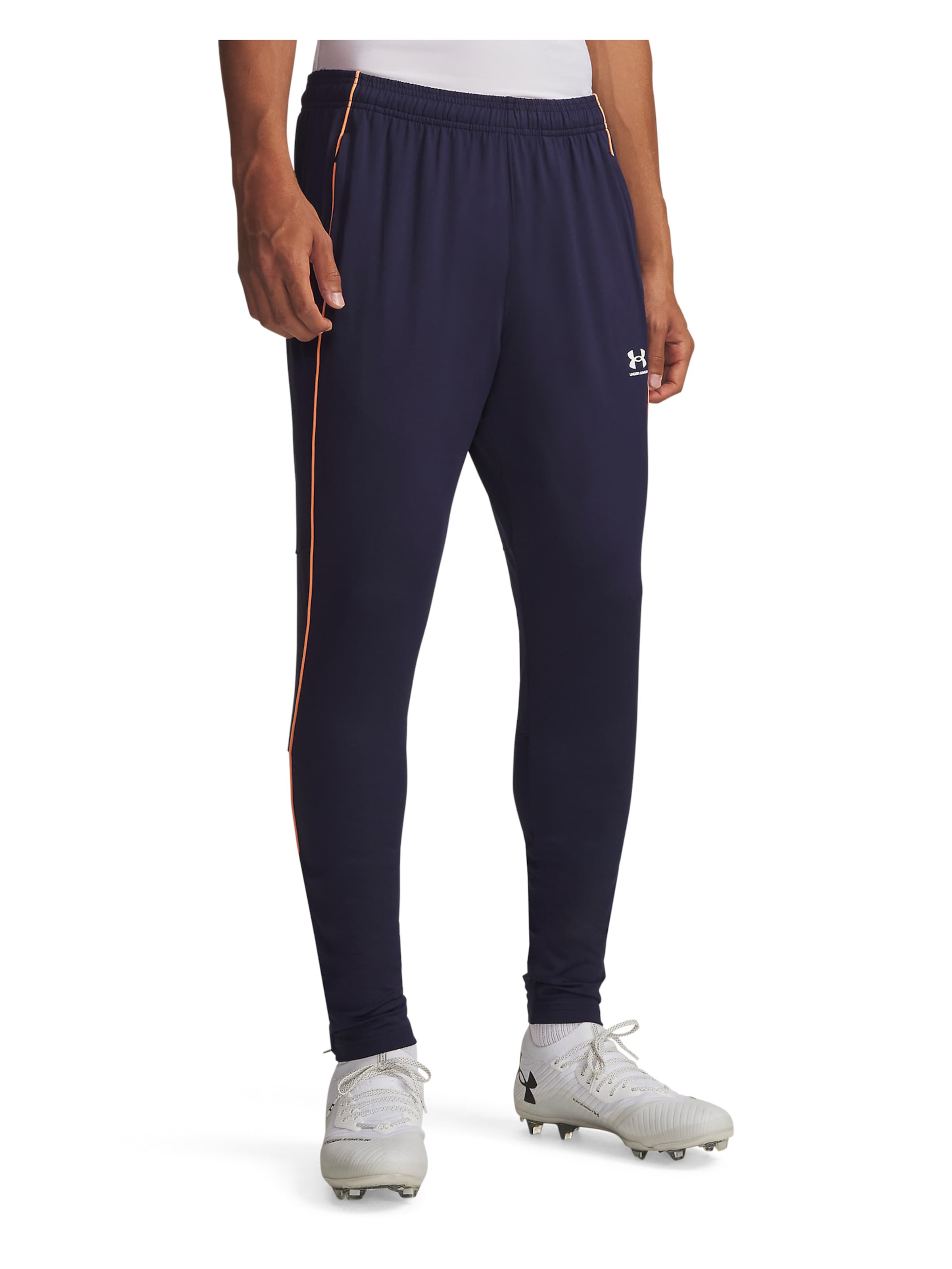 UNDER ARMOUR Slimfit Sportbroek 'Challenger' in Blauw