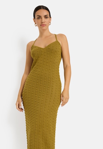 Robes en maille LSCN by LASCANA en vert