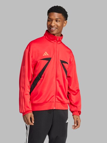 ADIDAS SPORTSWEARJakna za vježbanje 'House Of Tiro Nations' - crvena boja