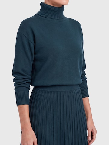 APART Knitted dress in Blue