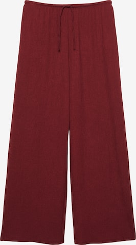 Pull&Bear Broek in Rood: voorkant