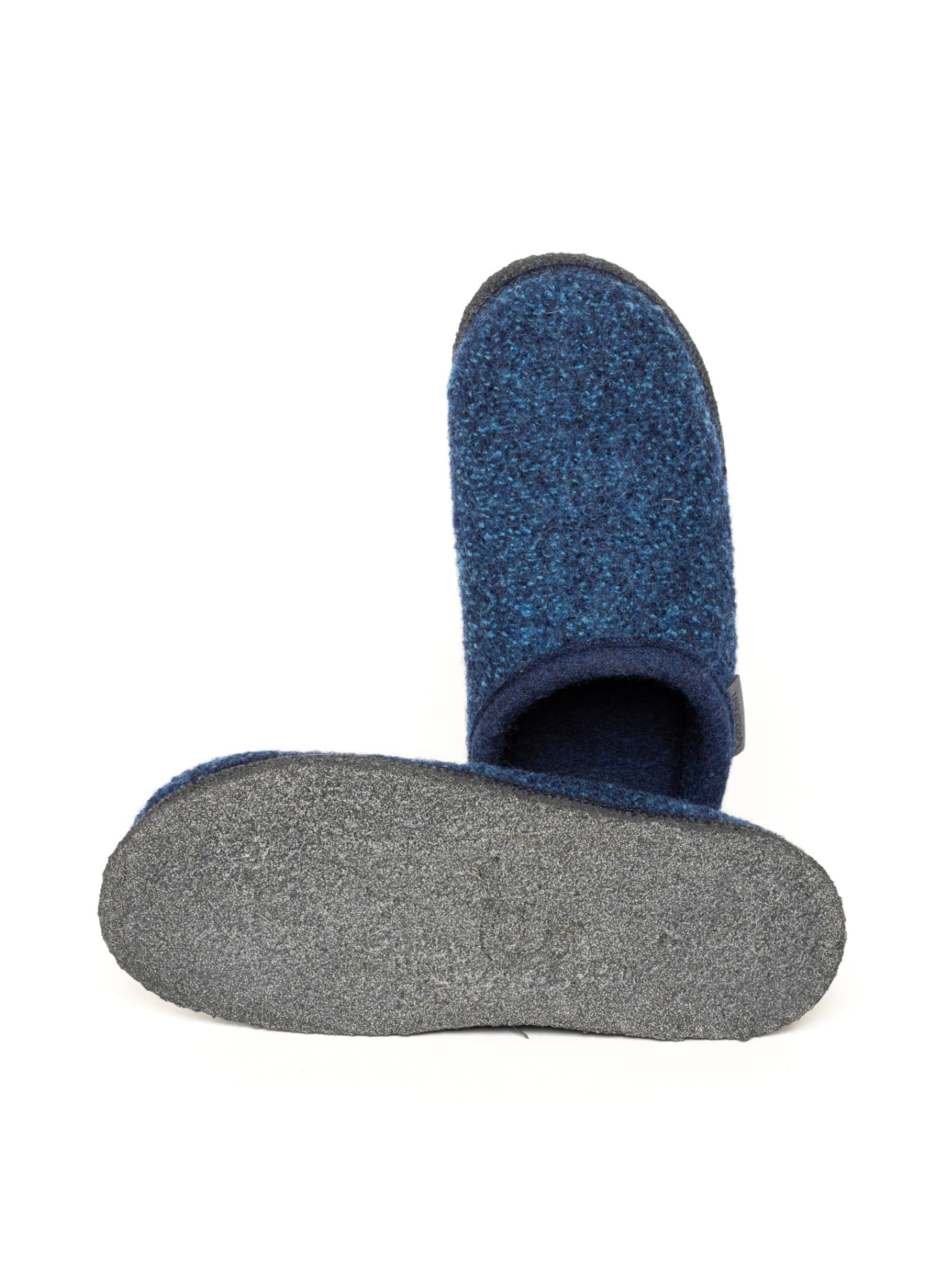 Gottstein Hausschuh 'Walkpantoffel Wool Venture Low'‌‌‌ in Blau