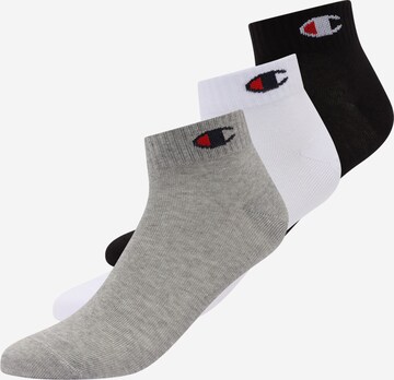 Chaussettes Champion Authentic Athletic Apparel en gris : devant