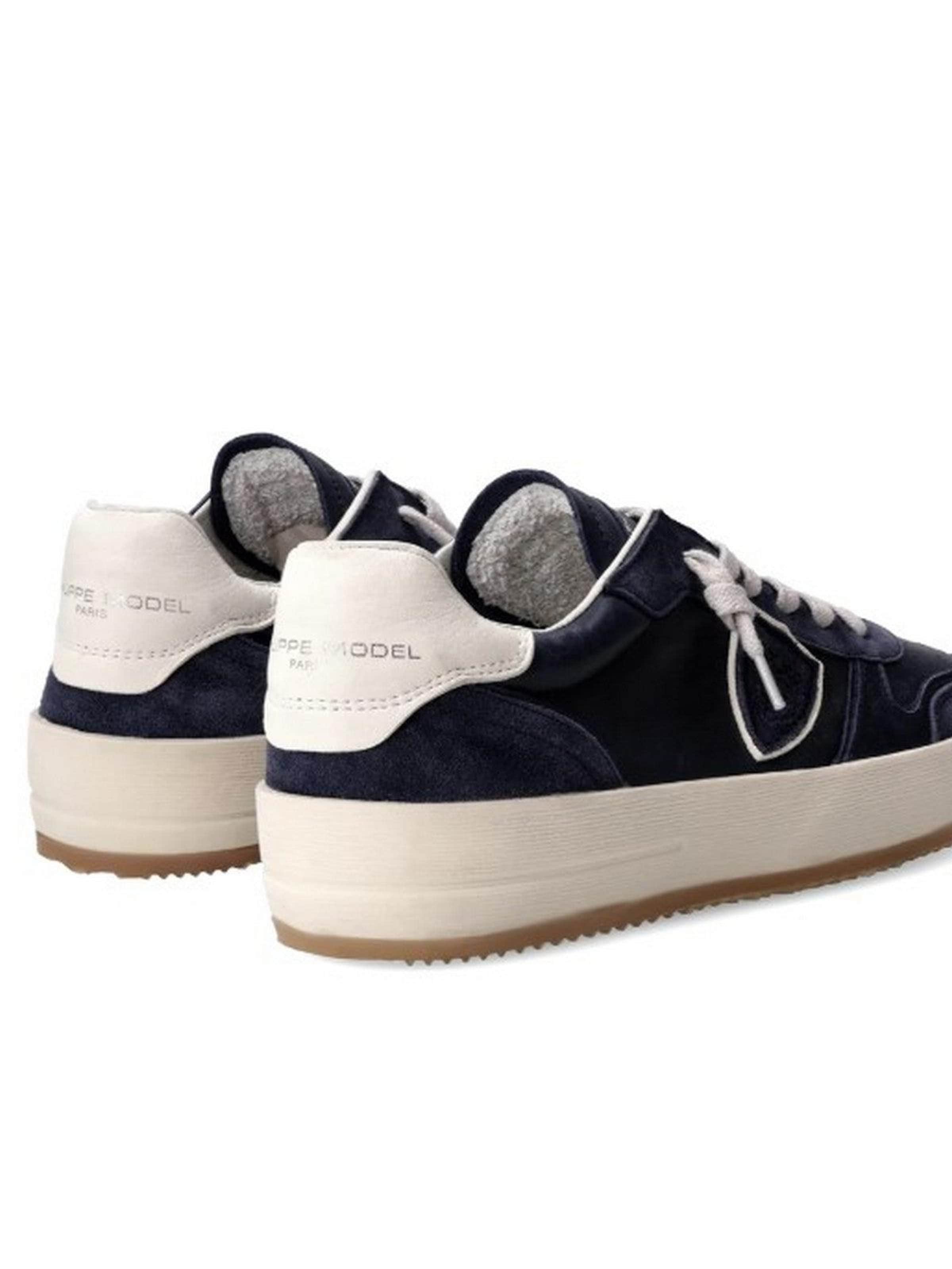 Sneaker bassa di Philippe Model in blu