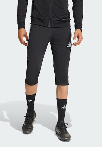 Slimfit Pantaloni sportivi 'Tiro26 League' di ADIDAS PERFORMANCE in nero: frontale