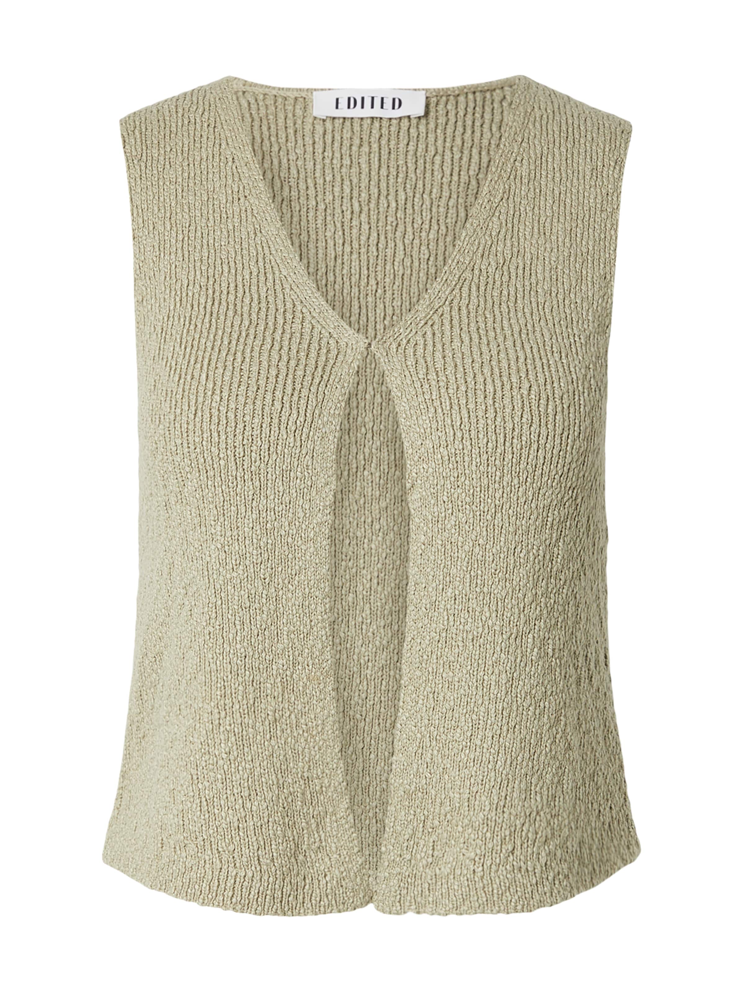 Gilet 'Rike' di EDITED in verde: frontale