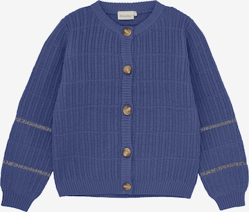 MINYMO Strickjacke ' MICardigan Knit ' in Blau: Vorderseite