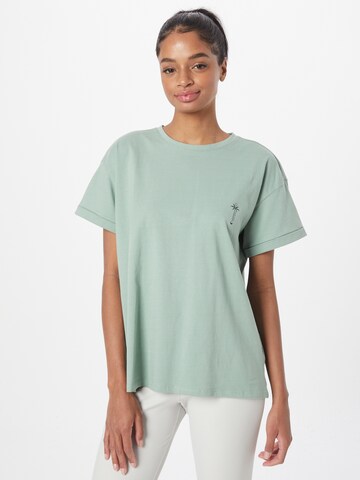 PROTEST Performance Shirt 'ELSAO' in Green: front