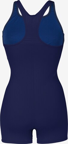 ARENA Bustier Sportbadpak 'FINDING' in Blauw