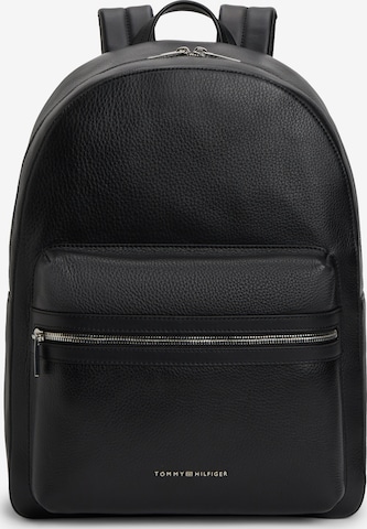 TOMMY HILFIGER Reppu värissä musta: etupuoli
