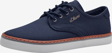 Baskets basses s.Oliver en bleu : devant