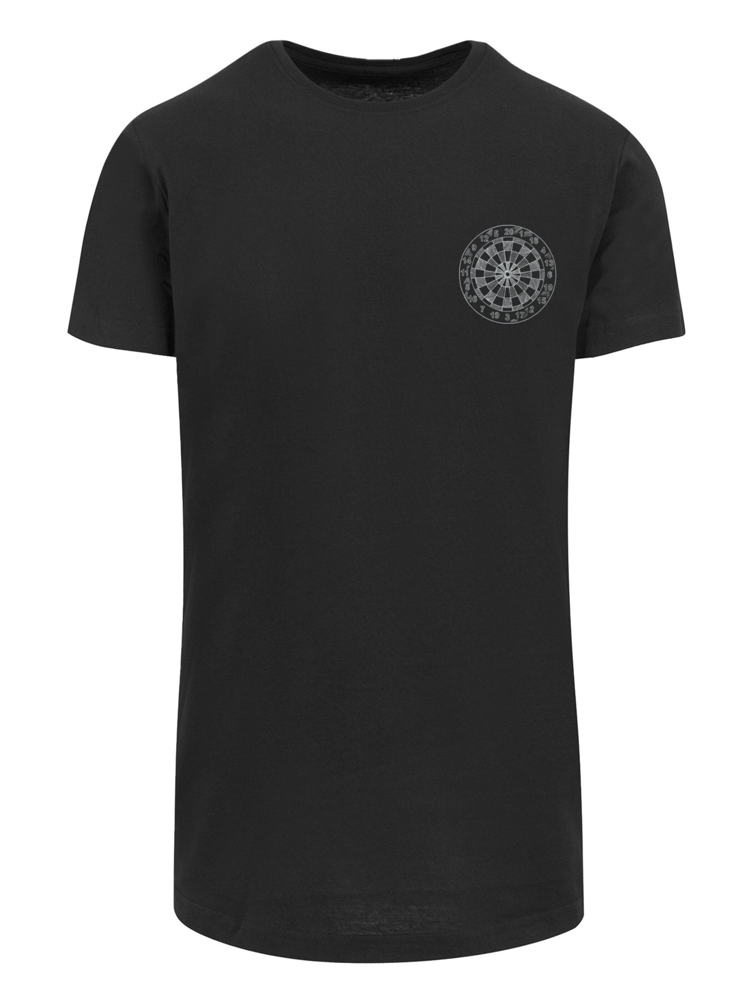 T-Shirt F4NT4STIC en noir : devant