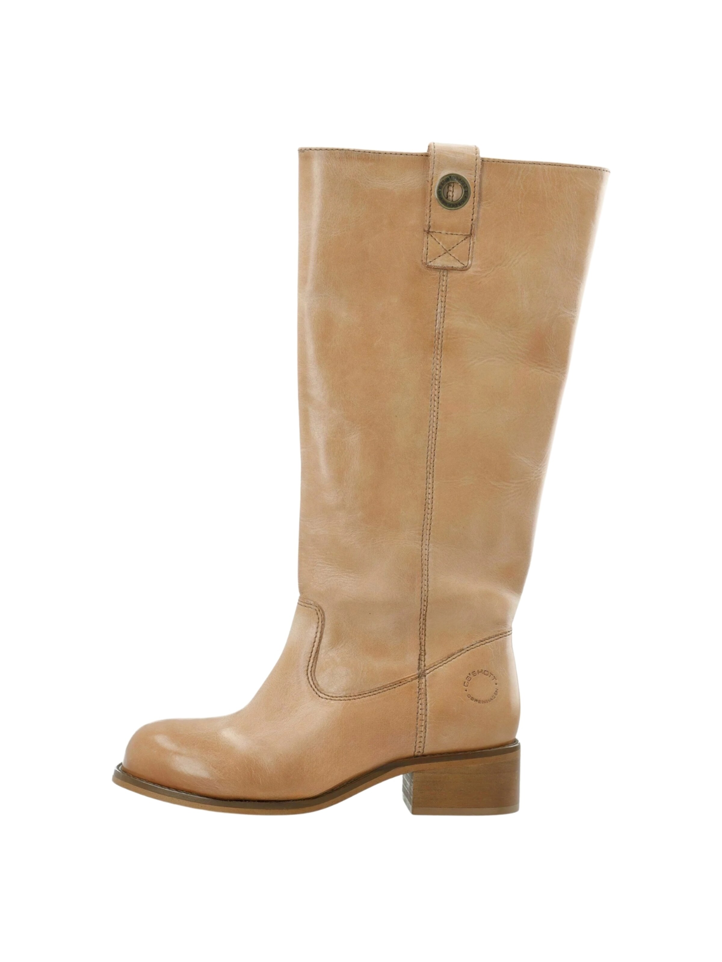 Ca'Shott Boot ' CASVILMA ' in Beige: Vorderseite