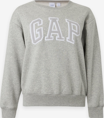 Gap Petite Sweatshirt 'HERITAGE' i grå: forside