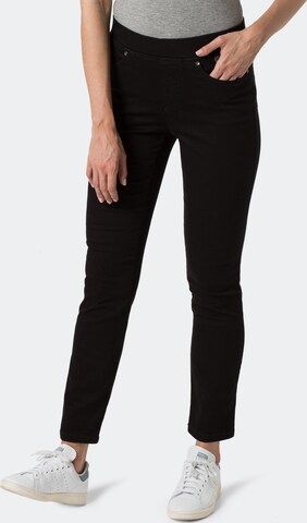 Anna Montana Jeggings in Black: front