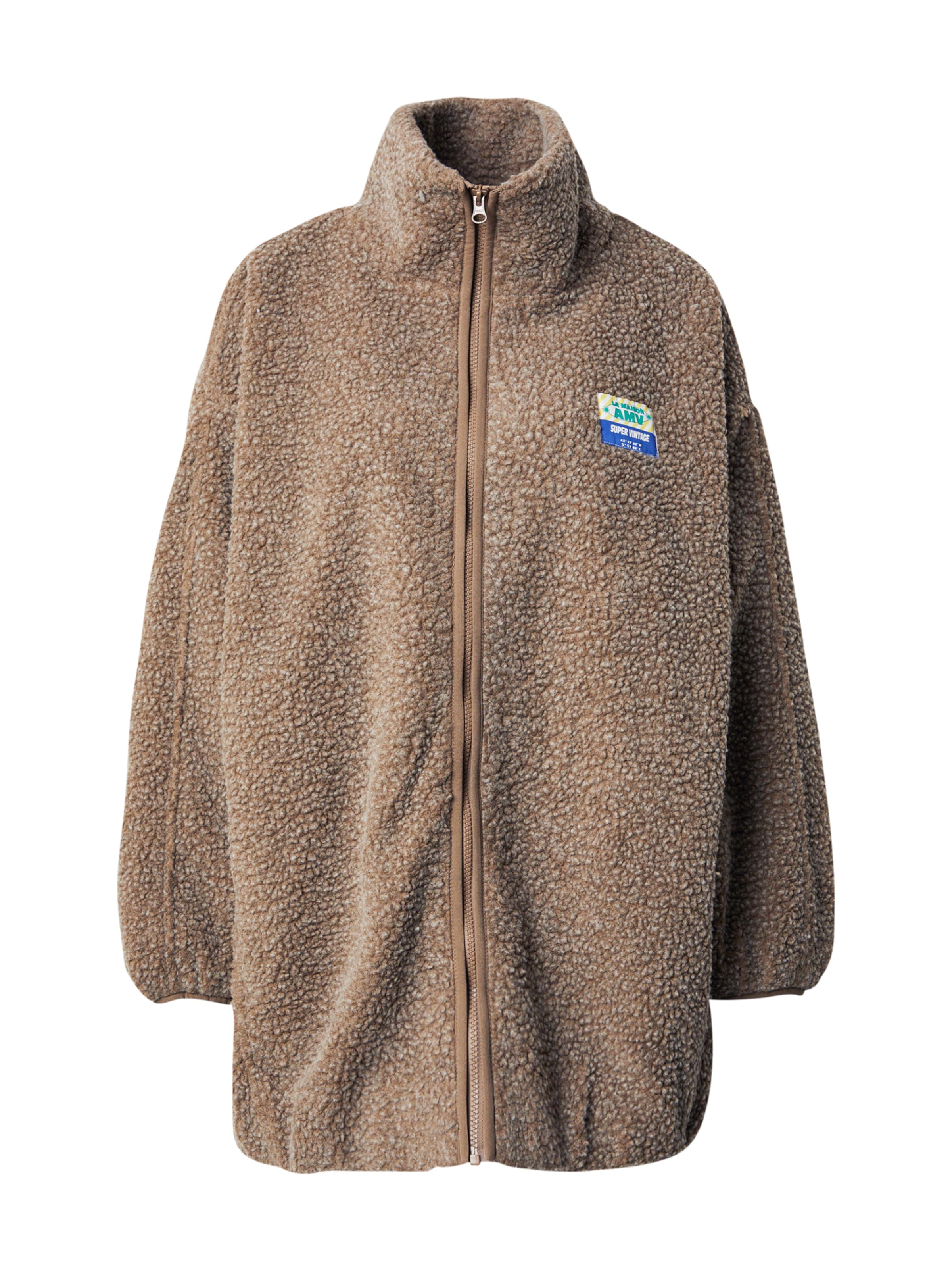 AMERICAN VINTAGE Přechodný kabát 'HOKTOWN' – hnědá: přední strana