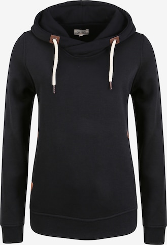 Oxmo Sweatshirt 'Vicky Hood' in Black: front