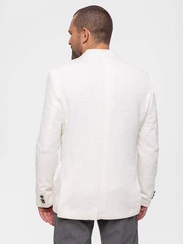 Coupe slim Veste de costume Antioch en blanc