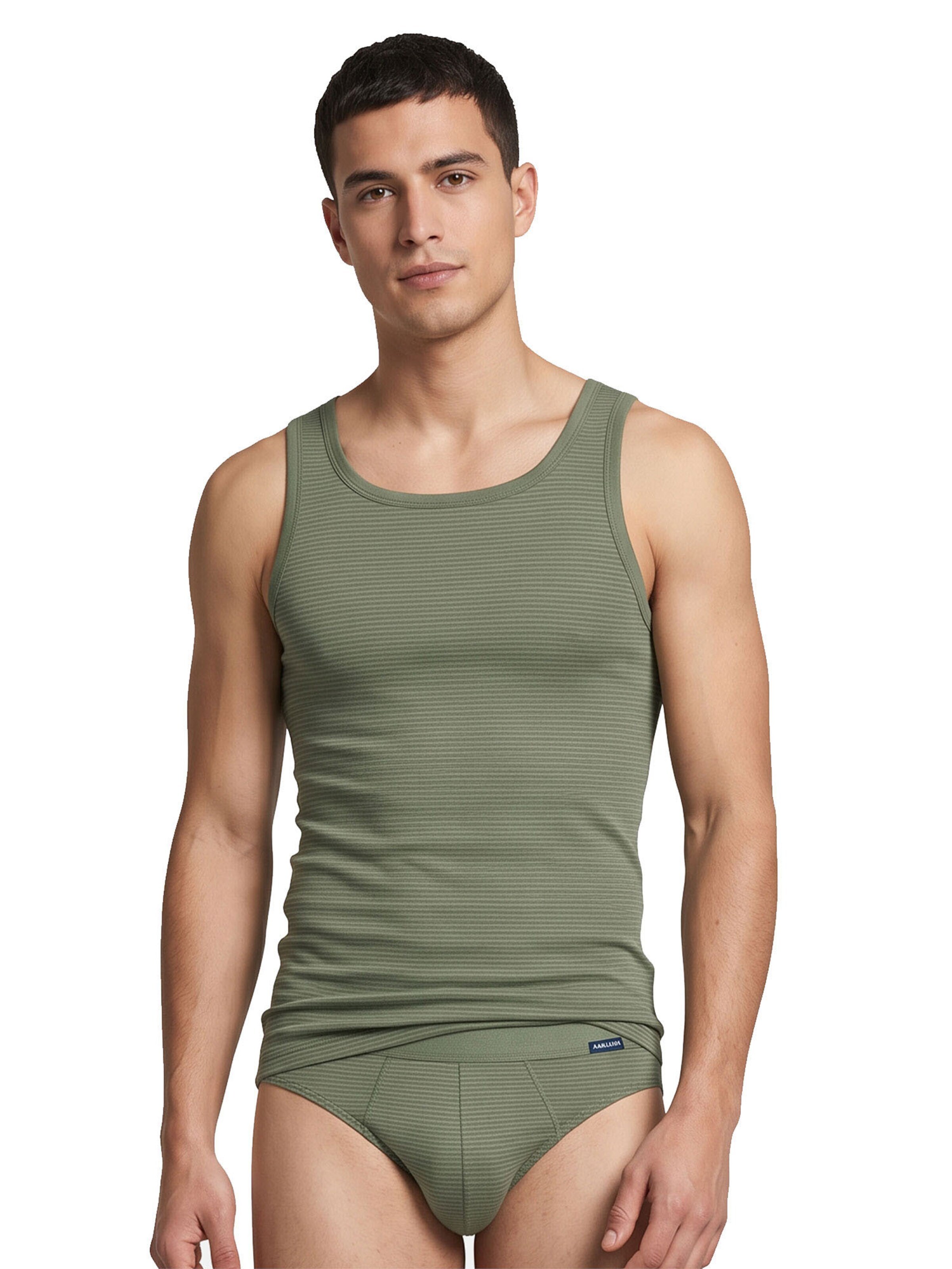Ammann Undershirt 'Jeans Feinripp' in Mixed colors