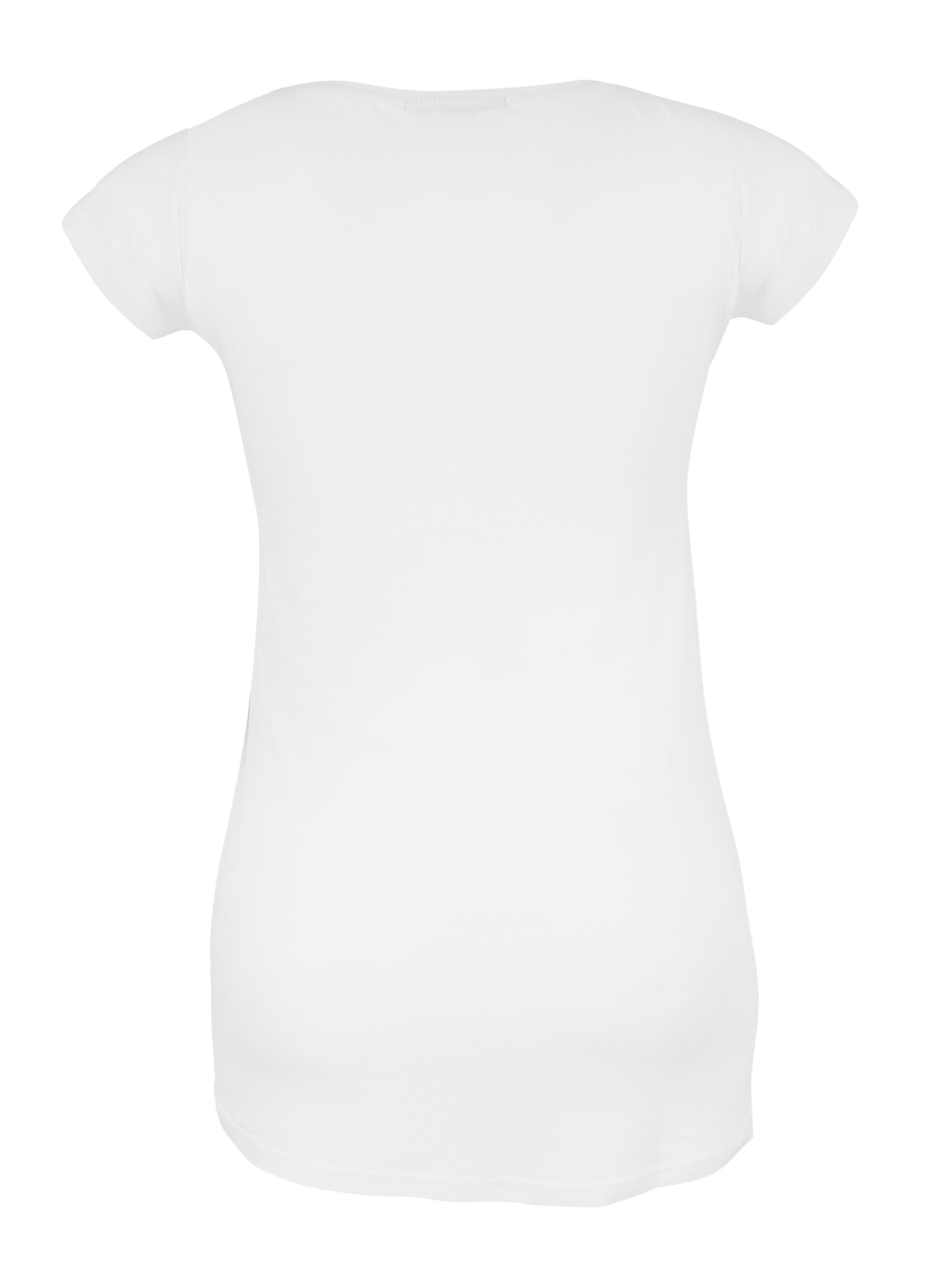 Femme T-shirt New York Live trueprodigy en Blanc 