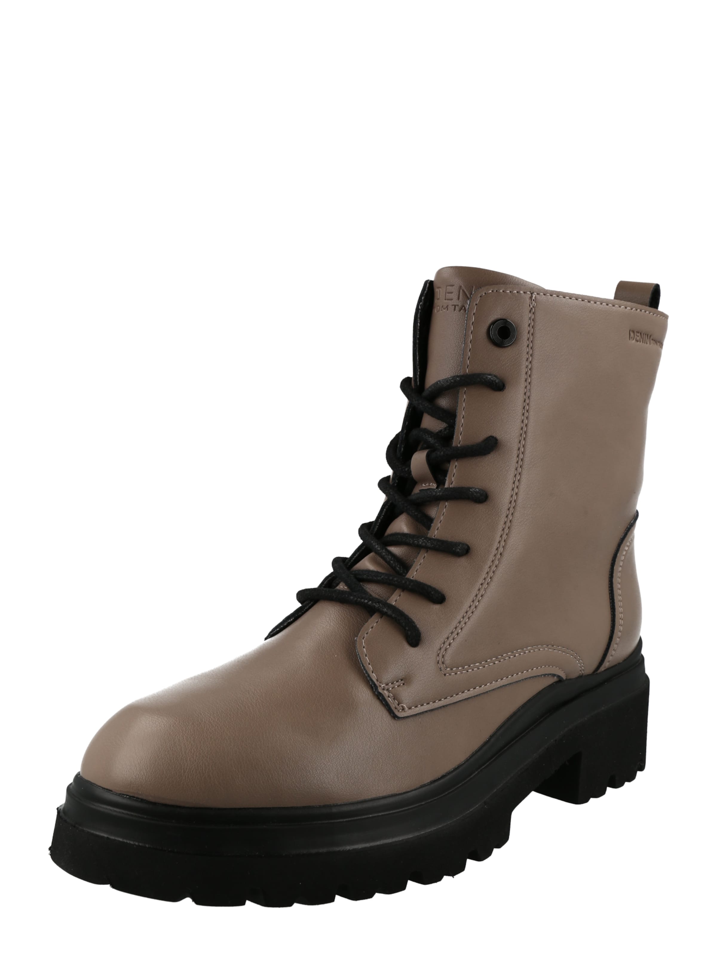 Bottines à lacets TOM TAILOR en marron : devant