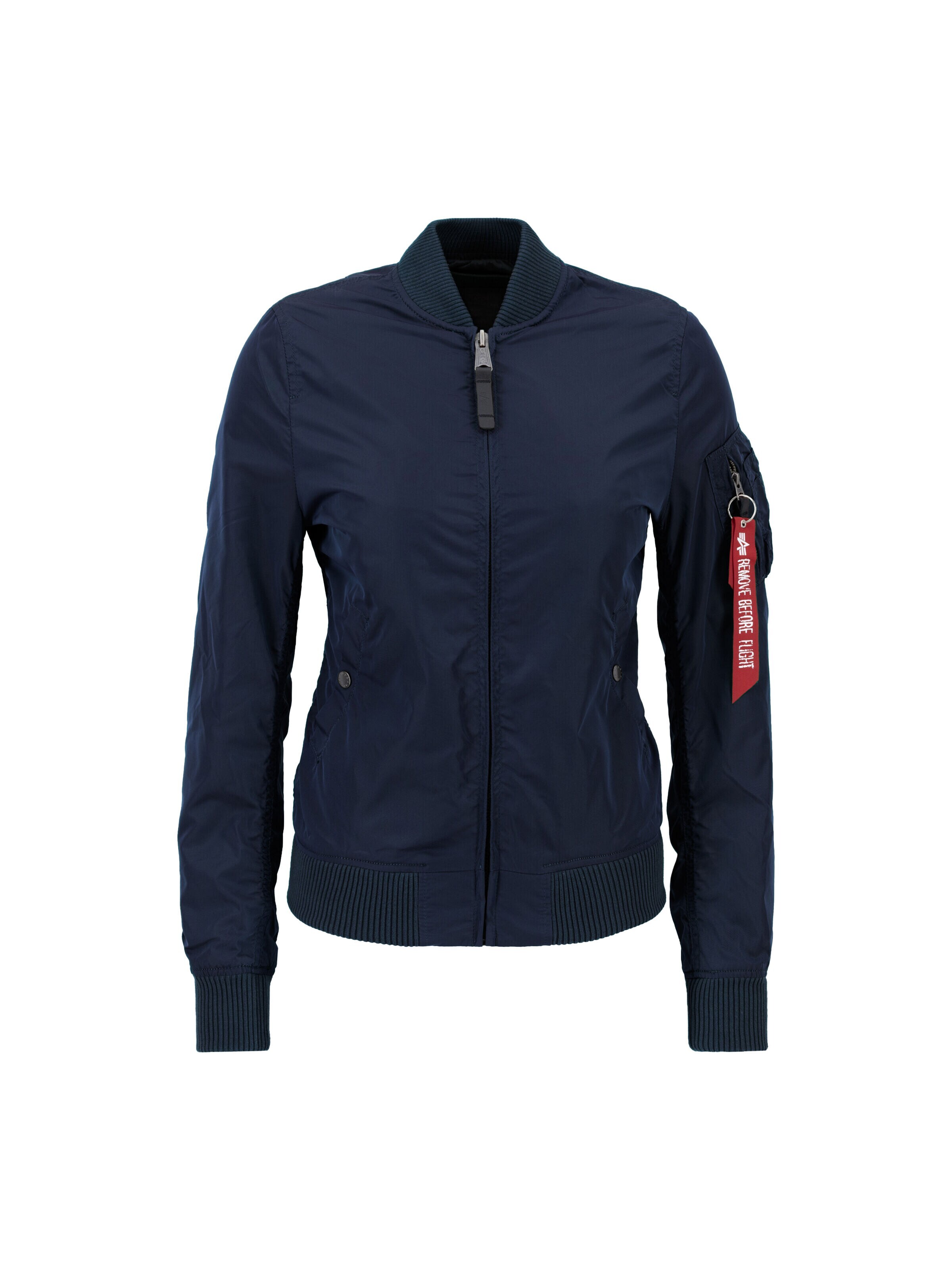 ALPHA INDUSTRIES Übergangsjacke 'MA-1 TT'‌‌‌ in Blau: Vorderseite