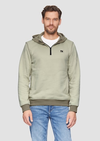 s.Oliver Sweatshirt in Green: front