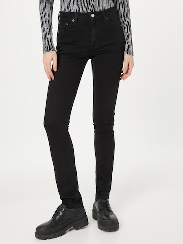 WEEKDAY Skinny Jeans i sort: forside