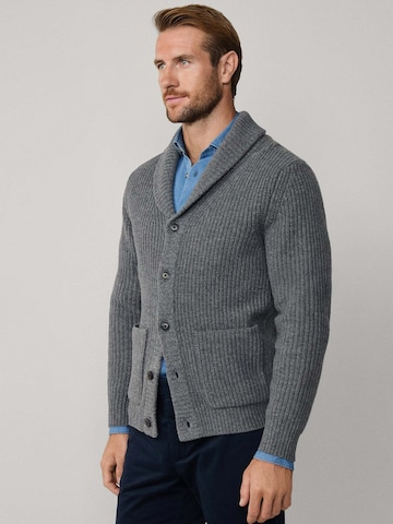 Vestes en maille Hackett London en gris