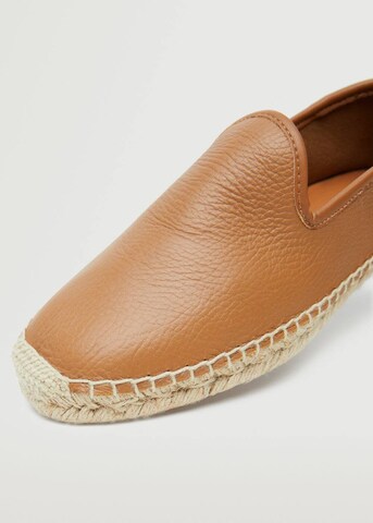 MANGO MAN Espadrilles 'Yutelea' in Brown