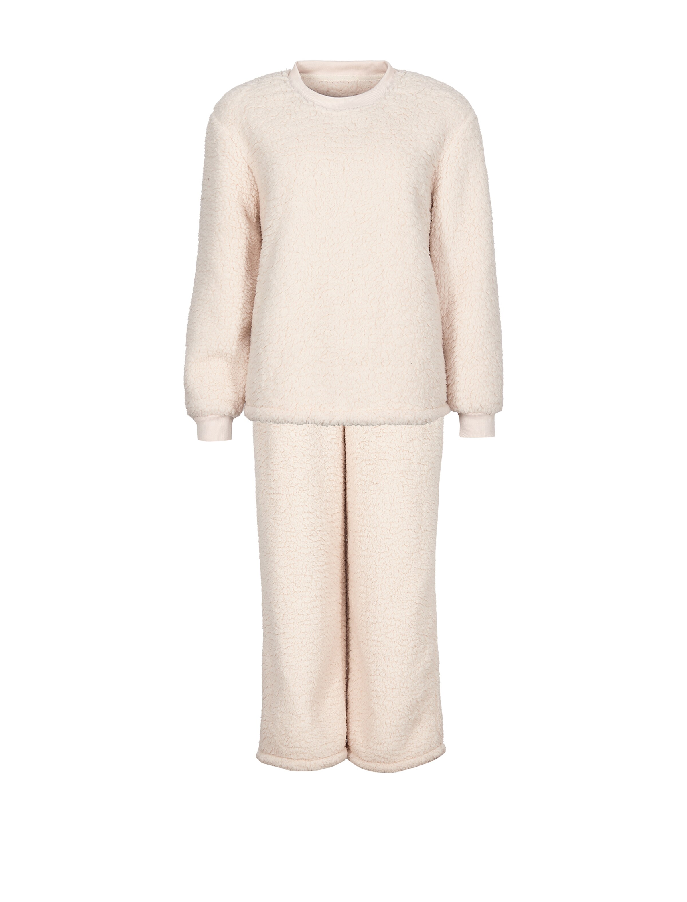 Loungeable Hausanzug in Beige: Vorderseite